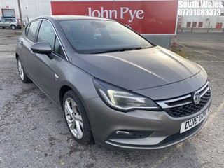 Location: South Wales - 2016 VAUXHALL ASTRA SRI NAV ECOFLEX S/S 5 DOOR HATCHBACK REG: DU16UTH, 999cc PETROL, 5 SPEED MANUAL PETROL, Former Keepers: 3, Keys: Yes, MOT Expiry date: 25/10/2024