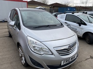 Location: Hull - 2010 VAUXHALL MERIVA SE TURBO 118 MPV REG: FR10MHV, Keys: No, MOT Expiry date: 08/08/2024, 1364 Petrol, 5 Speed Manual Petrol, Former Keepers: 3