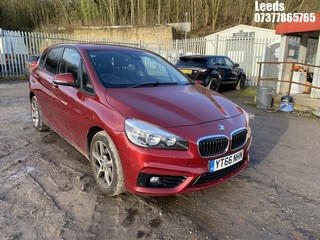 Location: Leeds - 2016 BMW 218D SPORT 5 DOOR HATCHBACK REG: YT66NHN, 1995cc DIESEL, 6 SPEED MANUAL DIESEL, Former Keepers: 2, Keys: Yes, MOT Expiry date: 13-02-2025