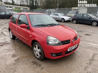 Location: Leeds - 2007 RENAULT CLIO CAMPUS SPORT 16V 3 DOOR HATCHBACK REG: SD07ONV, 1149cc PETROL, 5 SPEED MANUAL PETROL, Former Keepers: 6, Keys: Yes, MOT: Expiry date31-10-2025