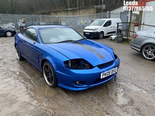 Location: Leeds - 2005 HYUNDAI COUPE V6 AUTO Coupe REG: PK05BVU, Keys: No, MOT Expiry date: 31-10-2023, 2656 Petrol, 4 Speed Auto Petrol, Former Keepers: 5